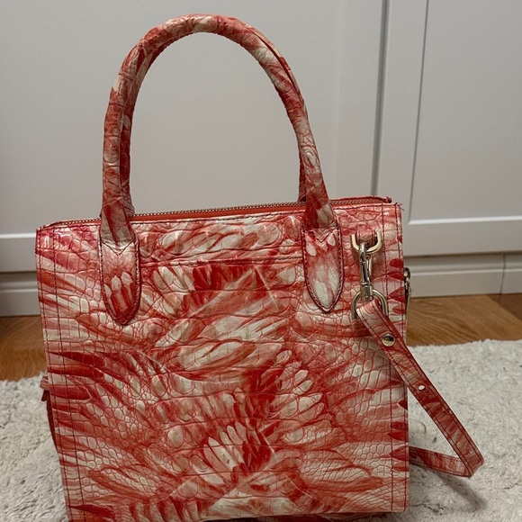 🦩NWOT Brahmin Caroline Pink Flamingo 🦩 - Picture 4 of 9